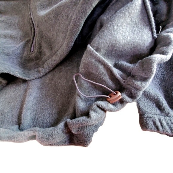 Gray Fleece San Francisco Front Zip Men Size XXL - Picture 9 of 11